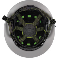 Fibre Metal Climbing Style Helmet with Full Brim, Meets CSA Type 2, Ratchet Suspension, Vented Cintas
