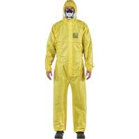 AlphaTec&reg; 2300 STANDARD Bound Model 147 Coveralls, Small, Yellow, Polyethylene Laminate/Polypropylene Cintas