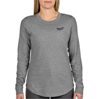 T-shirt hybride &agrave; manches longues FREEFLEX, Femmes, T-petit, Gris Cintas