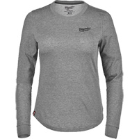 T-shirt hybride &agrave; manches longues FREEFLEX, Femmes, T-petit, Gris Cintas