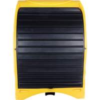 4-Drum Hard Cover Spill Pallet, 68.11" L x 61.61" W x 83.07" H, 1433 lbs. Load Capacity Cintas
