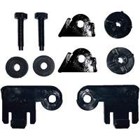Black A5 Adapter Set for Slotted Hardcaps Cintas