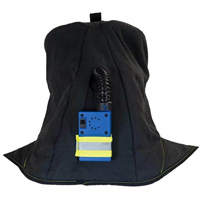 TCG Arc Flash Hood, Black, 40 cal/cm², ANSI Z87.1/ASTM F1506/ASTM F1959/ASTM F2178/Meets/Exceeds CSA Z462/NFPA 70E, 4 Arc Flash PPE Category Level Cintas