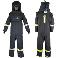 TCG Deluxe Medium Arc Flash Suit Kit, 40 cal/cm² Cintas