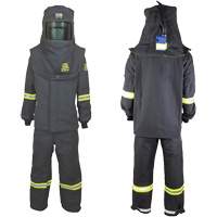 TCG Large Arc Flash Coat Kit, 140 cal/cm² Cintas