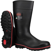 Bottes de s&eacute;curit&eacute; Boss Footwear avec r&eacute;sistance int&eacute;grale aux d&eacute;charges &eacute;lectriques, M&eacute;lange de polym&egrave;res/PVC, Embout Acier, Pointure 4 Cintas