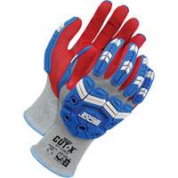 Gants antichocs r&eacute;sistants &agrave; la coupe pour &eacute;crans tactiles Cut-X, 6, Paume en Mousse de nitrile, Poignet &eacute;lastique Cintas