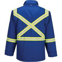 Bizflame&reg; 88/12 Insulated Winter Parka, Blue, Small Cintas