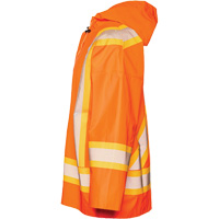 R804 Hurricane Rain Jacket, Small, High Visibility Orange Cintas