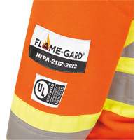 Heavyweight Safety Hoodie, Women's, X-Small, High Visibility Orange Cintas