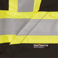 Heavyweight Safety Hoodie, Women's, X-Small, Black Cintas
