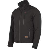 Veste chauffante Softshell, Hommes, Petit, Noir Cintas