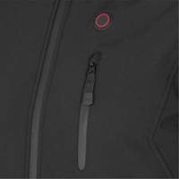 Veste chauffante Softshell, Hommes, Petit, Noir Cintas