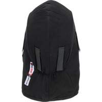Pioneer 766A Flame-Resistant Quilted Hard Hat Liner with Detachable Mouthpiece, Black/Grey, Cotton/FR-Tech&reg;/Modacrylic/Nylon Cintas