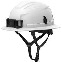 BOLT Full Brim Safety Helmet, Meets CSA Type 2, Ratchet Suspension, Non-Vented Cintas