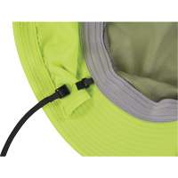 Chill-Its 8934 Ranger Hat with Neck Shade, Small/Medium, Hi-Vis Lime Cintas