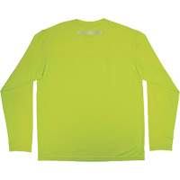 Chemise de refroidissement &agrave; manches longues avec protection solaire et UV Chill-Its 6689, Jaune lime haute visibilit&eacute;, Petit Cintas