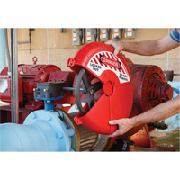 Collapsible Gate Valve Lockout Device, Wheel Type Cintas