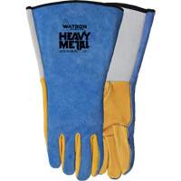 Yellow Tail MIG/TIG Welding Gloves, Grain Deerskin/Split Cowhide, Size Small Cintas