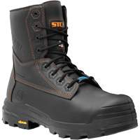 Bottes de travail Metpro Flex avec protecteur m&eacute;tatarsien, Cuir, Taille 4, Imperm&eacute;able Cintas