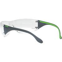 Lunettes de s&eacute;curit&eacute; gris/vert Adapt Lite, Lentille Transparent, Antibu&eacute;e/Anti-&eacute;gratignures, ANSI Z87+/R&eacute;pond ou surpasse la norme CSA Z94.3 Cintas