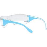 Lunettes de s&eacute;curit&eacute; bleu/blanc Adapt Lite, Lentille Transparent, Antibu&eacute;e/Anti-&eacute;gratignures, ANSI Z87+/R&eacute;pond ou surpasse la norme CSA Z94.3 Cintas