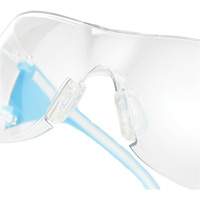 Lunettes de s&eacute;curit&eacute; bleu/blanc Adapt Lite, Lentille Transparent, Antibu&eacute;e/Anti-&eacute;gratignures, ANSI Z87+/R&eacute;pond ou surpasse la norme CSA Z94.3 Cintas