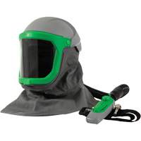 Z-Link Respirator with Safety Lens, FR Shoulder Cape, Breathing Tube & C40, Facepiece Respirator/Welding Helmet Cintas