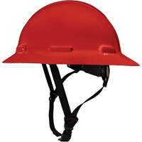 LIDGUARD&reg; Full Brim Hardhat with Chinstrap, Meets CSA Type 1, Ratchet Suspension, Vented Cintas