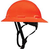 LIDGUARD&reg; Full Brim Hardhat with Chinstrap, Meets CSA Type 2, Ratchet Suspension, Vented Cintas