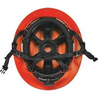 V-Gard H2&reg; Full Brim Safety Helmet, Ratchet Suspension, Non-Vented Cintas