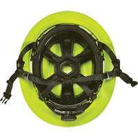 V-Gard H2&reg; Full Brim Safety Helmet, Ratchet Suspension, Non-Vented Cintas