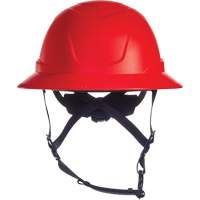 V-Gard H2&reg; Full Brim Safety Helmet, Ratchet Suspension, Non-Vented Cintas