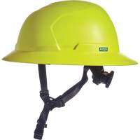 V-Gard H2&reg; Full Brim Safety Helmet, Ratchet Suspension, Non-Vented Cintas