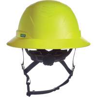 V-Gard H2&reg; Full Brim Safety Helmet, Ratchet Suspension, Non-Vented Cintas