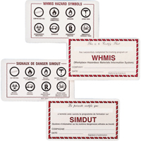 Cartes de portefeuille SIMDUT Cintas