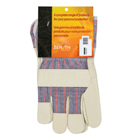 Abrasion-Resistant Comfort Fitters Glove, Large, Grain Pigskin Palm, Cotton Inner Lining Cintas