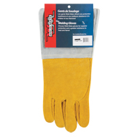 Superior Fit TIG Welding Gloves, Split Deerskin, Size X-Large Cintas