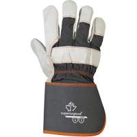 Endura&reg; Fitters Work Gloves, One Size, Grain Cowhide Palm, Cotton Inner Lining Cintas