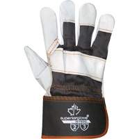 Endura&reg; Sweat-Absorbing Gloves, X-Large, Grain Cowhide Palm, Cotton Inner Lining Cintas