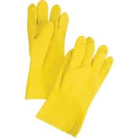 ChemStop Gloves, Size Small/7, 12" L, Latex, Flock-Lined Inner Lining, 16-mil Cintas
