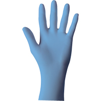 N-Dex&reg; 6005PF Gloves, Medium, Nitrile, 4-mil, Powder-Free, Blue Cintas