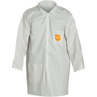 ProShield&reg; 60 Lab Coat, Microporous/Polypropylene, White, Medium Cintas