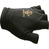 Gants antichocs sans doigts, main gauche, T-petit, Paume en Cuir refendu, Poignet &agrave; enfiler Cintas