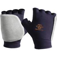 Enveloppe protectrice pour gant gauche contre les impacts lat&eacute;raux et de la paume, T-petit, Paume en Cuir fleur, Poignet &agrave; enfiler Cintas