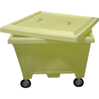 Extra Large Tote with 4" Wheels, 223 US gal. Capacity Cintas