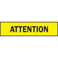 Barricade Tape, Bilingual, 3" W x 200' L, 3 mils, Black on Yellow Cintas
