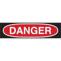 Enseigne Danger, 10" x 14", Polystyr&egrave;ne, Bilingue Cintas