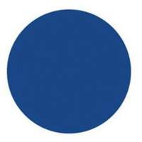 Round Write-On Labels, Circle, 3" L x 3" W, Blue Cintas