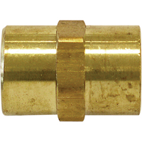 Female Hex Nipple, Brass Cintas